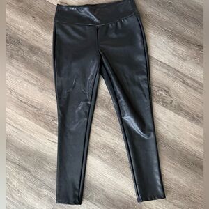 Kendall & Kylie faux, leather ankle pants